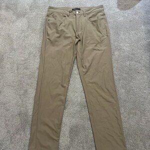 Members Mark Brenton Slim Fit Slacks 32W 32L